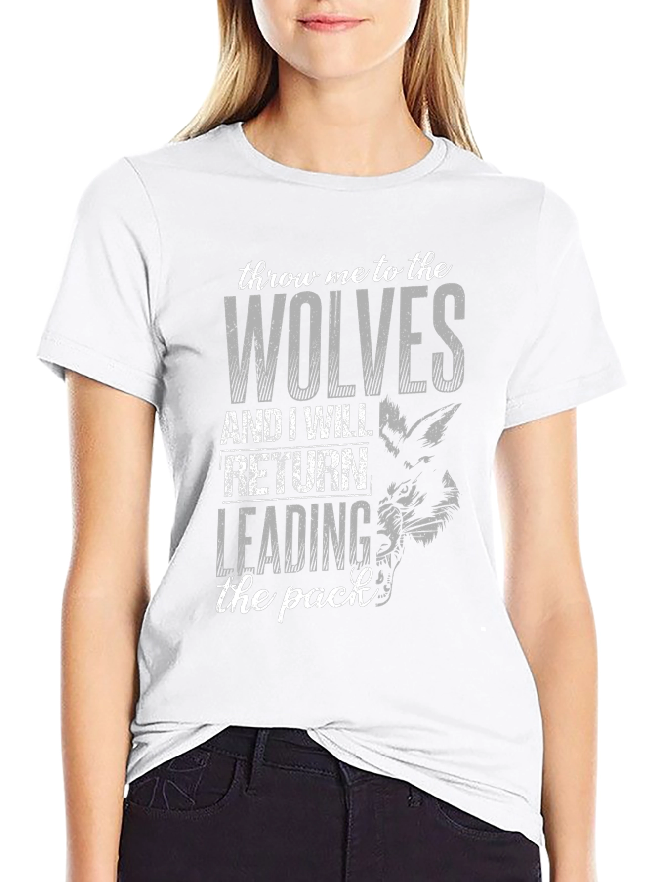 Throw Me to the Wolves Graphic Tee