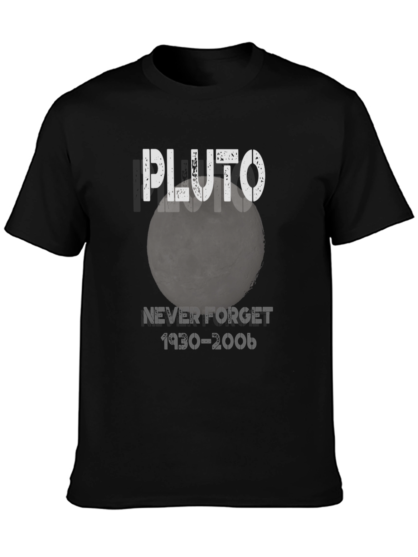 Pluto Never Forget 1930-2006 T-Shirt