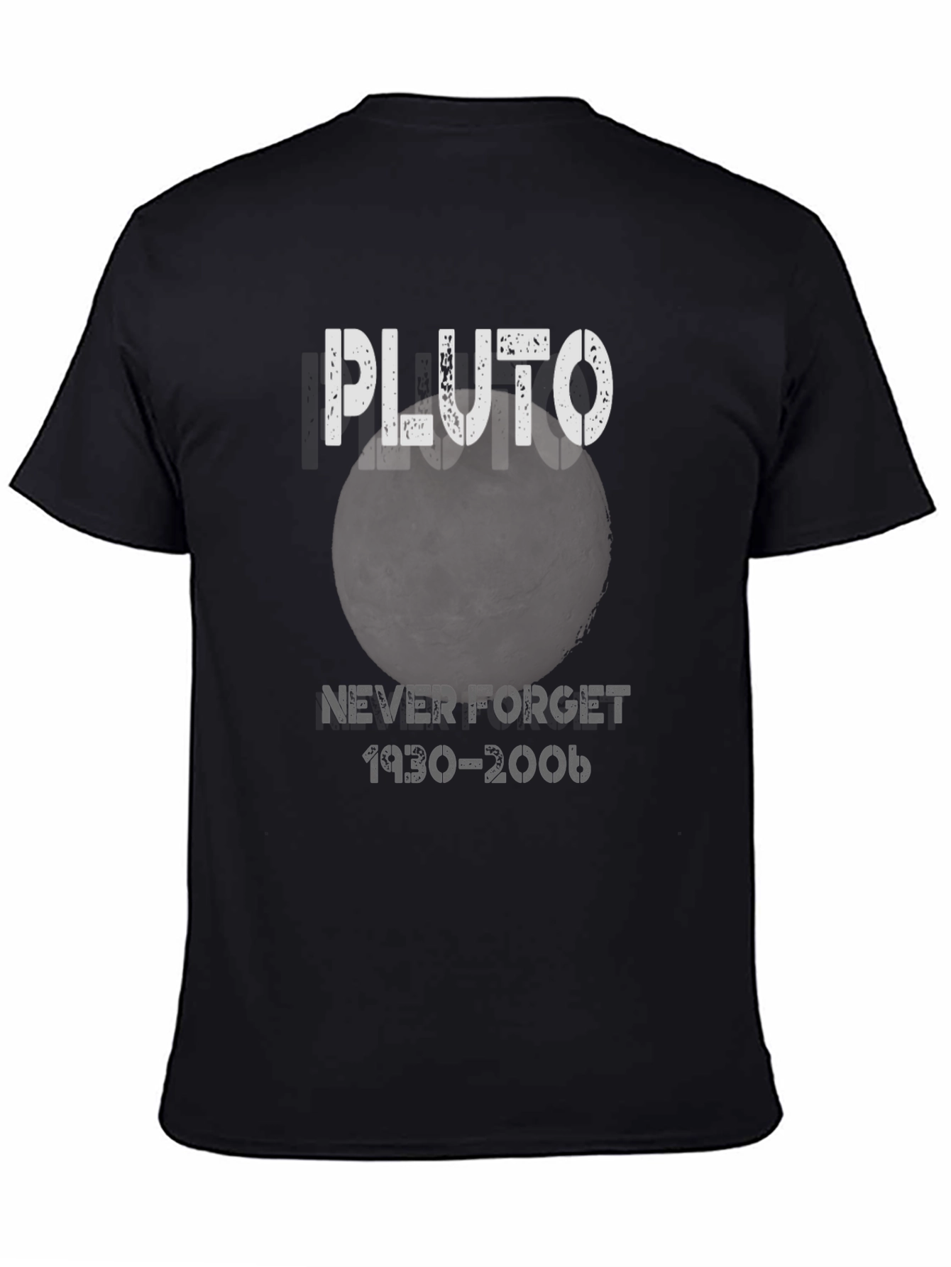 Pluto Never Forget 1930-2006 T-Shirt