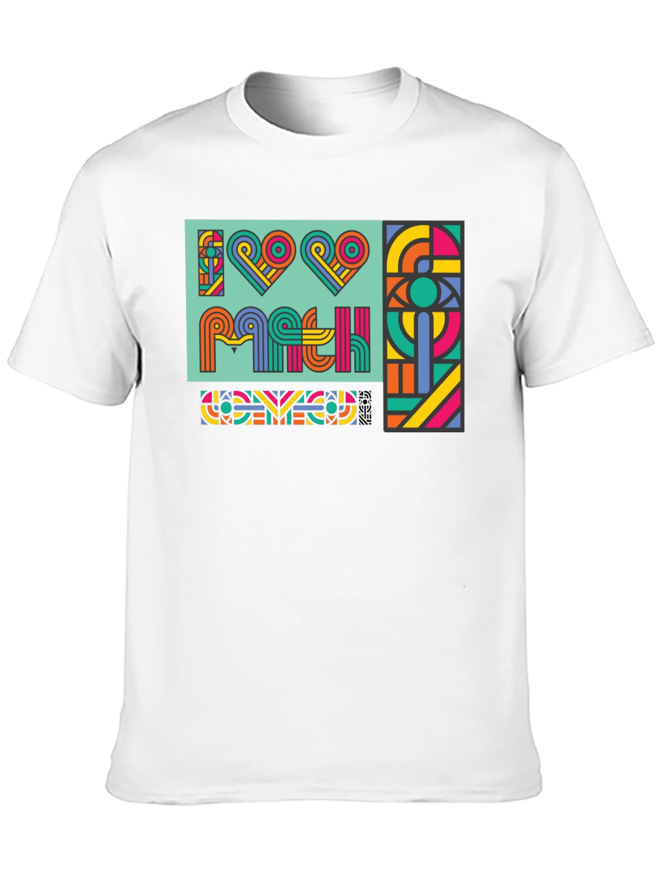 I Love Math Graphic T-Shirt