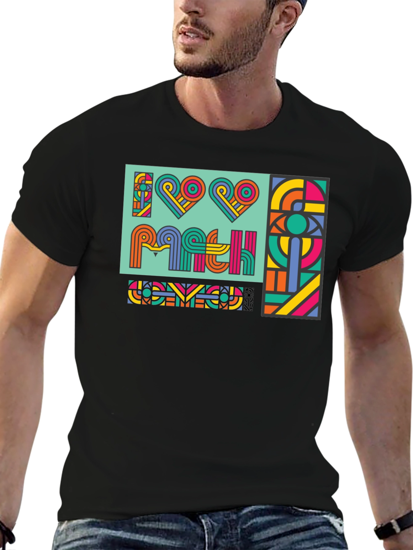 I Love Math Graphic T-Shirt