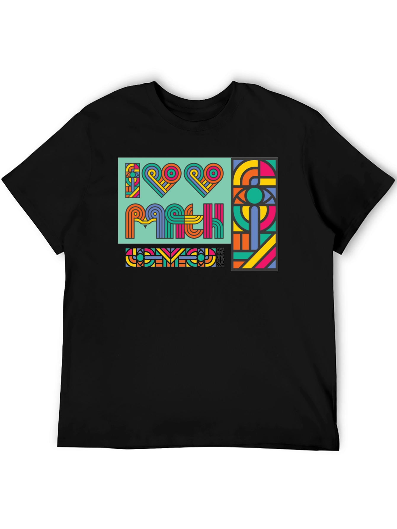 I Love Math Graphic T-Shirt