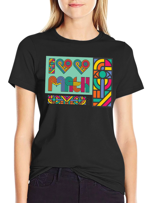 I Love Math Graphic T-Shirt