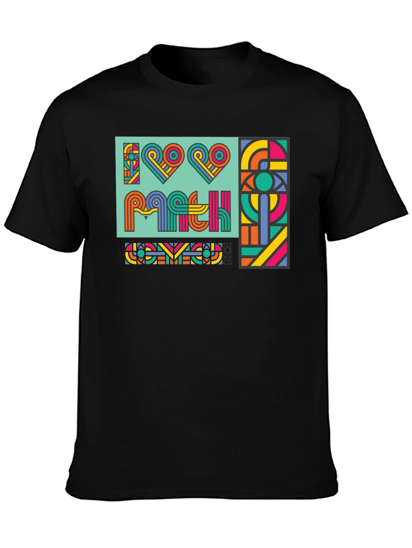 I Love Math Graphic T-Shirt
