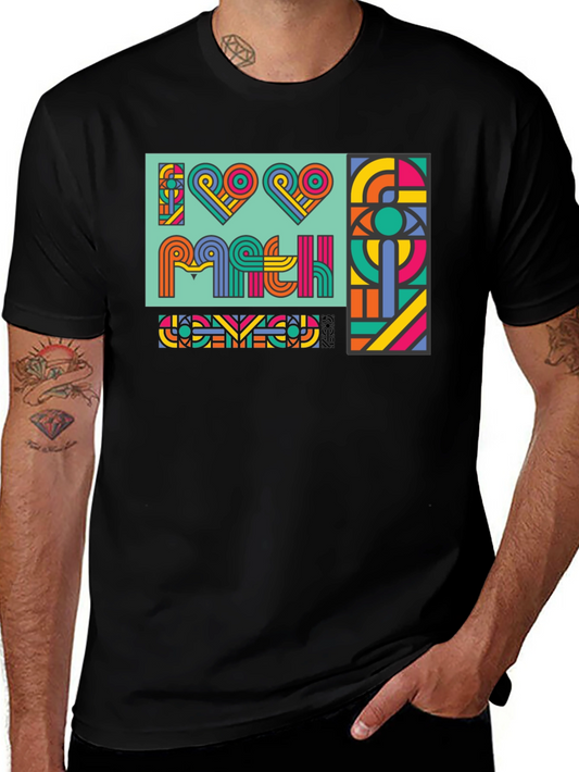 I Love Math Graphic T-Shirt