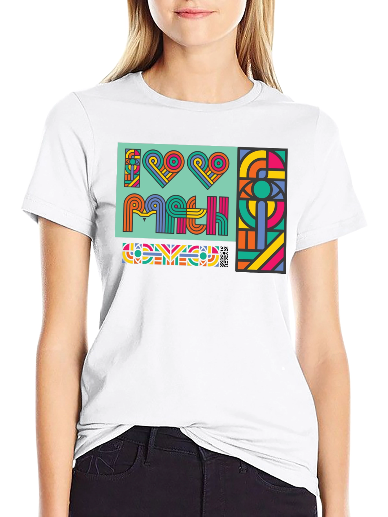 I Love Math Graphic T-Shirt