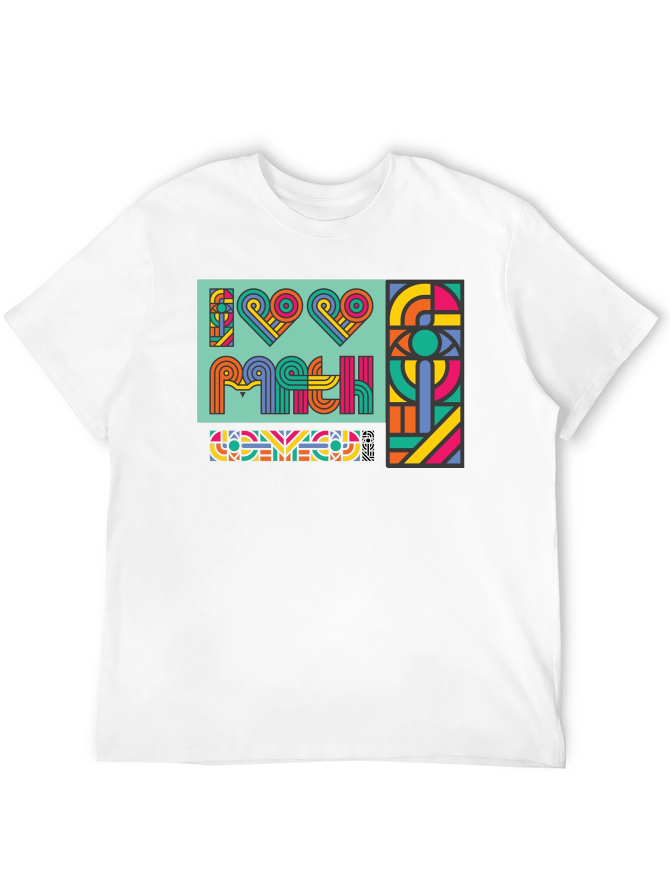 I Love Math Graphic T-Shirt