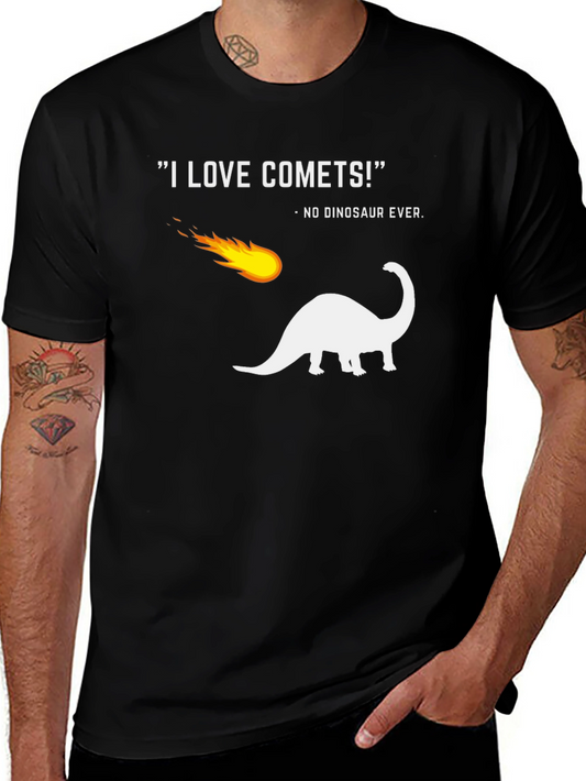 I Love Comets! Dinosaur Graphic Tee