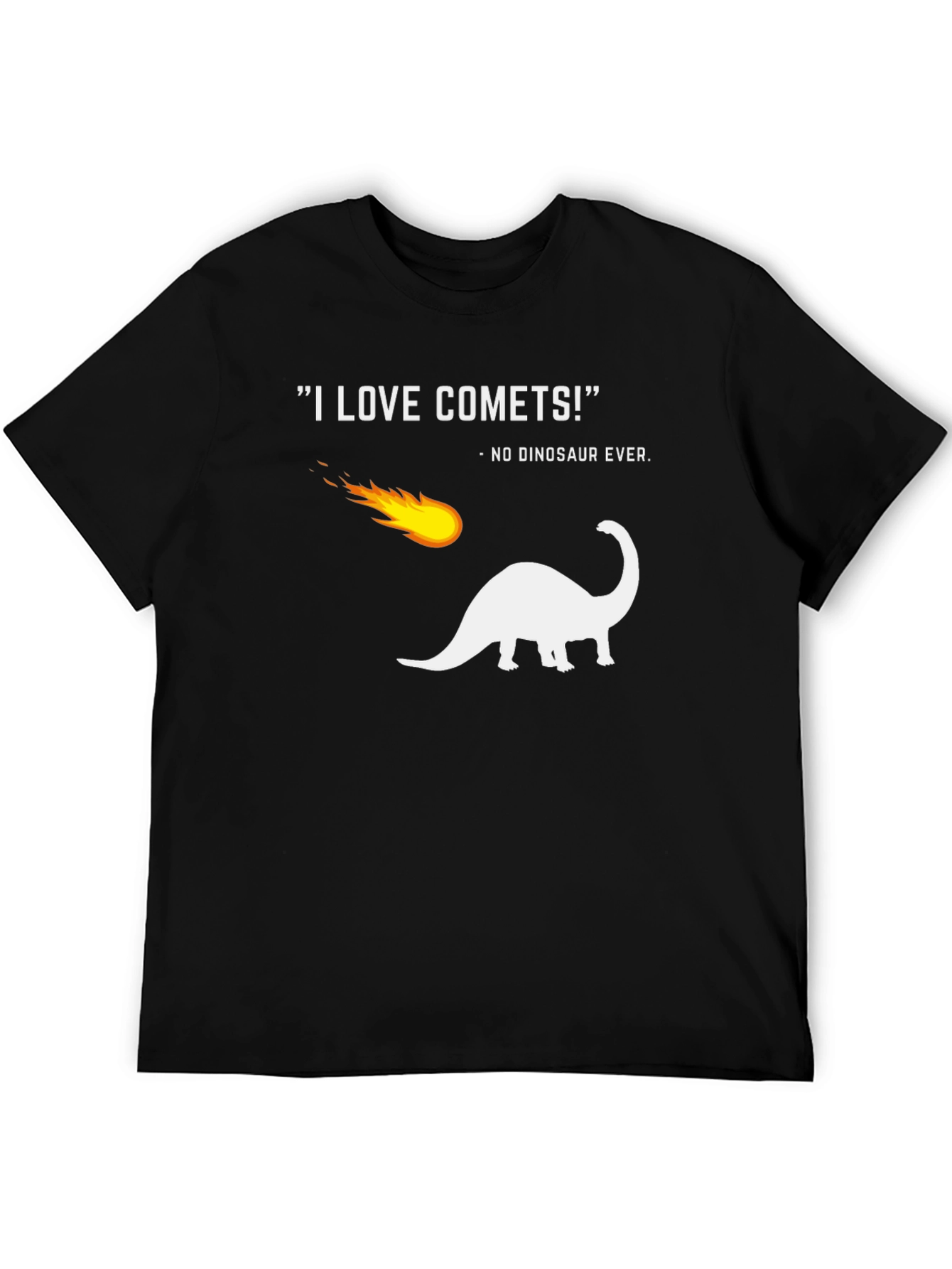 I Love Comets! Dinosaur Graphic Tee