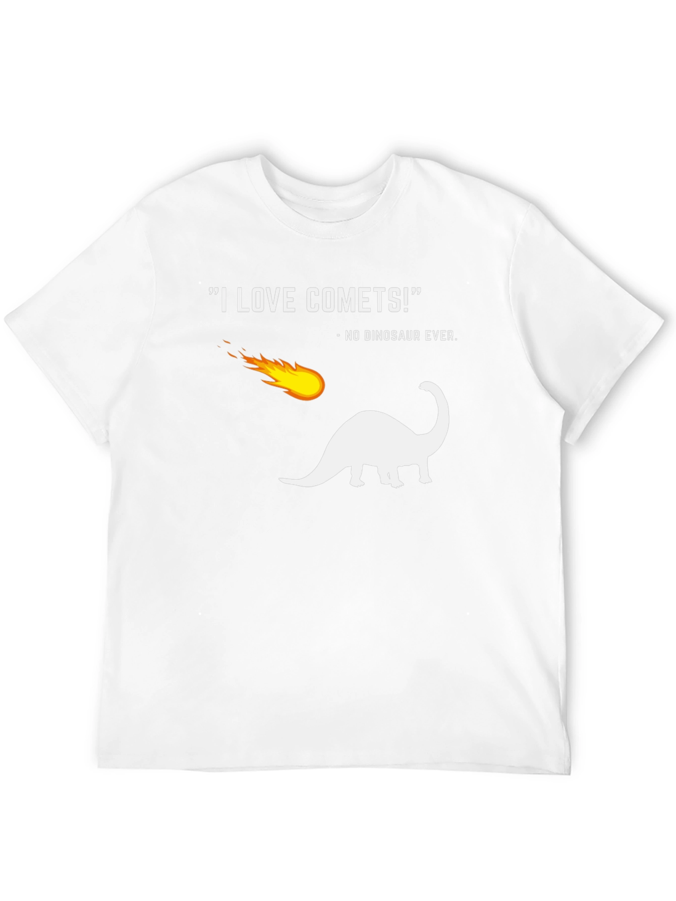 I Love Comets! Dinosaur Graphic Tee