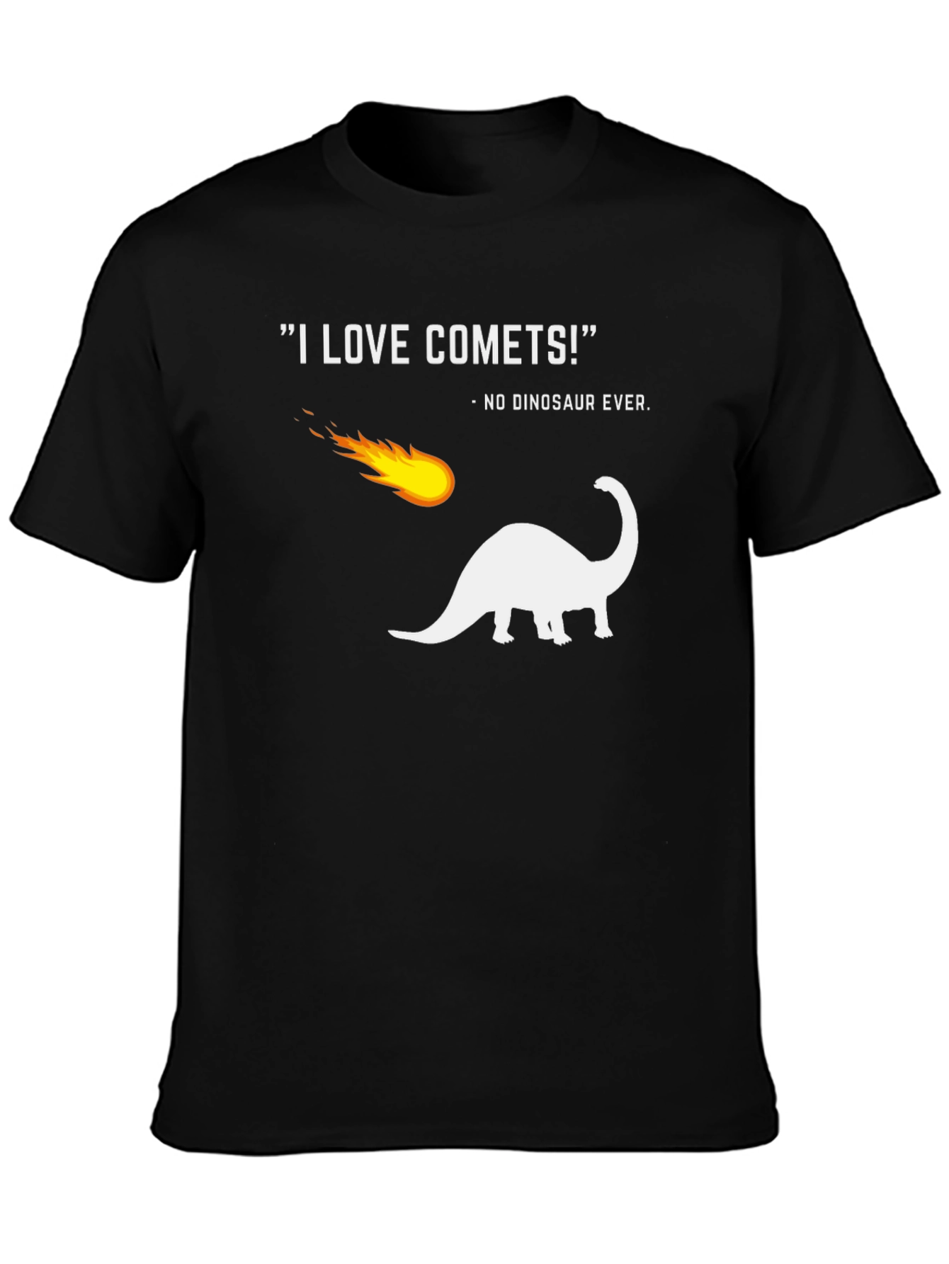 I Love Comets! Dinosaur Graphic Tee