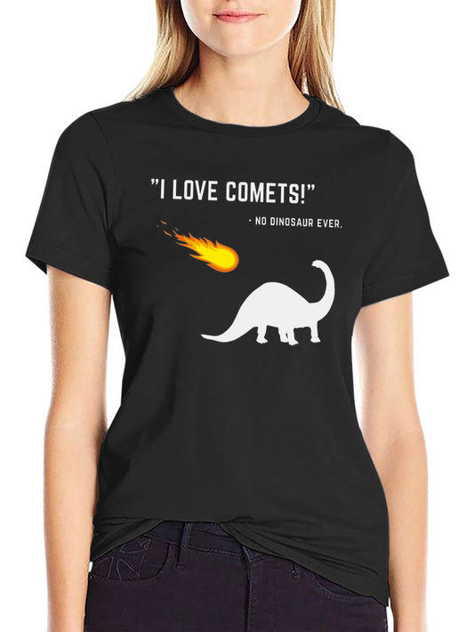 I Love Comets! Dinosaur Graphic Tee
