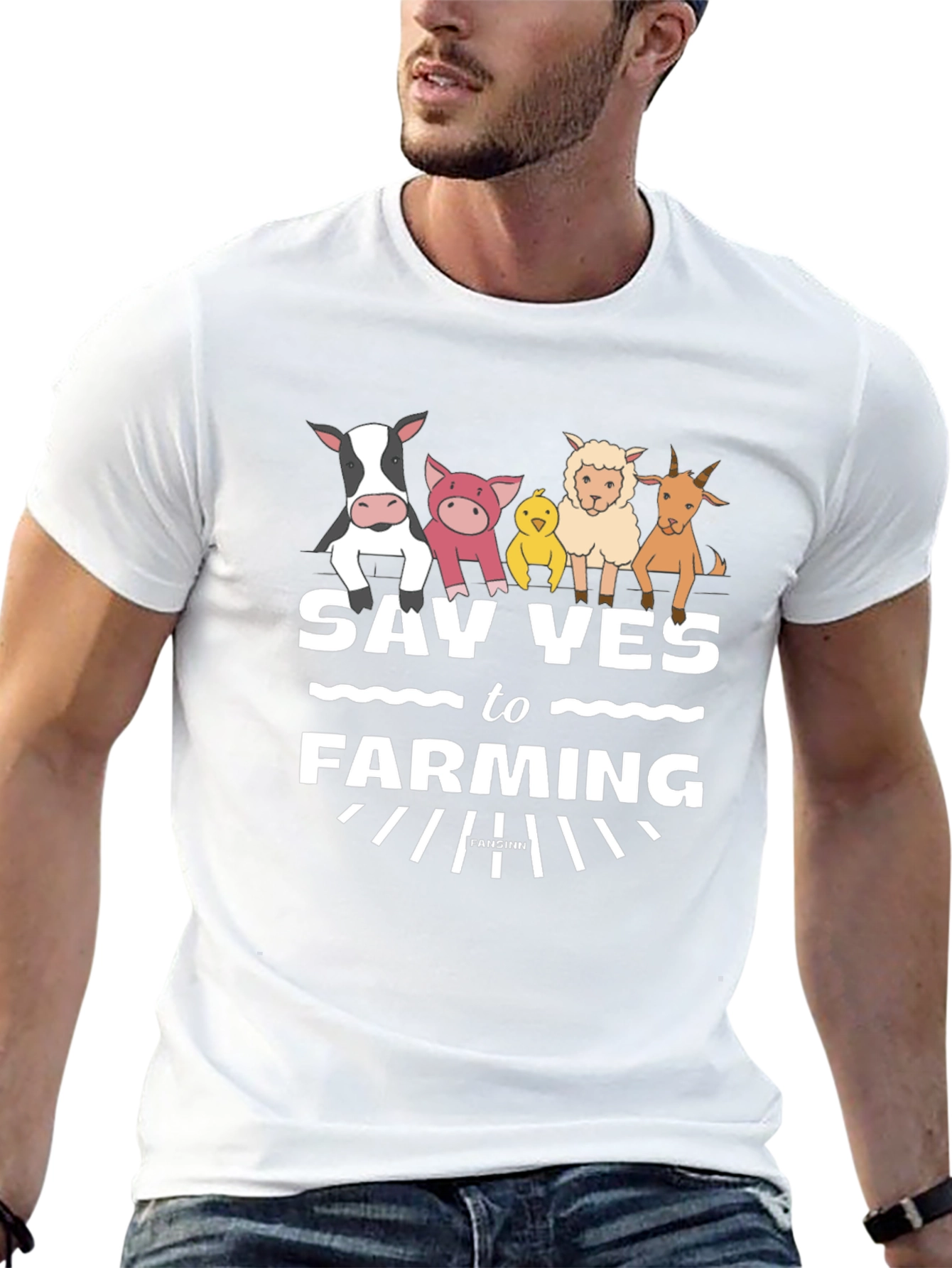 Say Yes to Farming Graphic T-Shirt