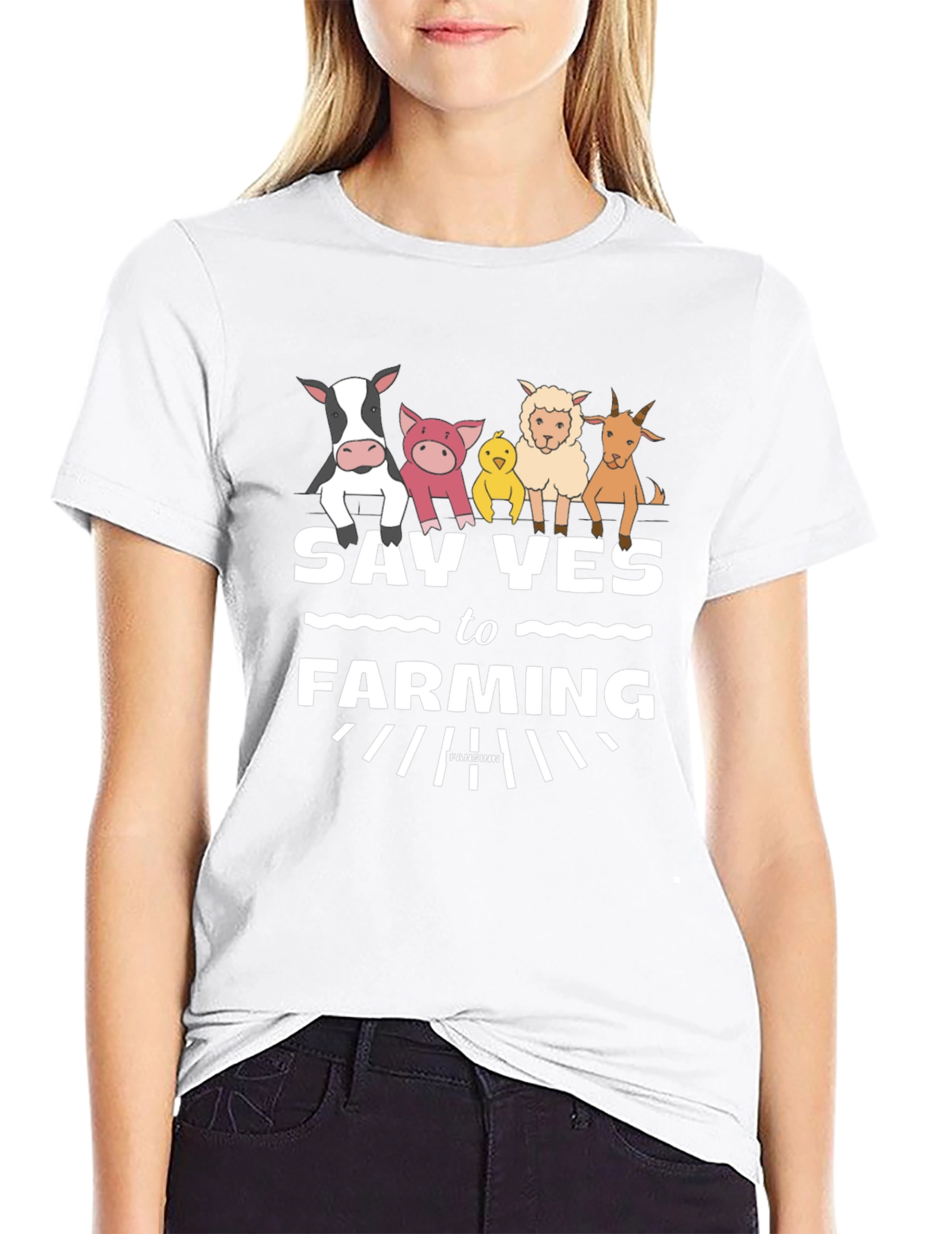 Say Yes to Farming Graphic T-Shirt
