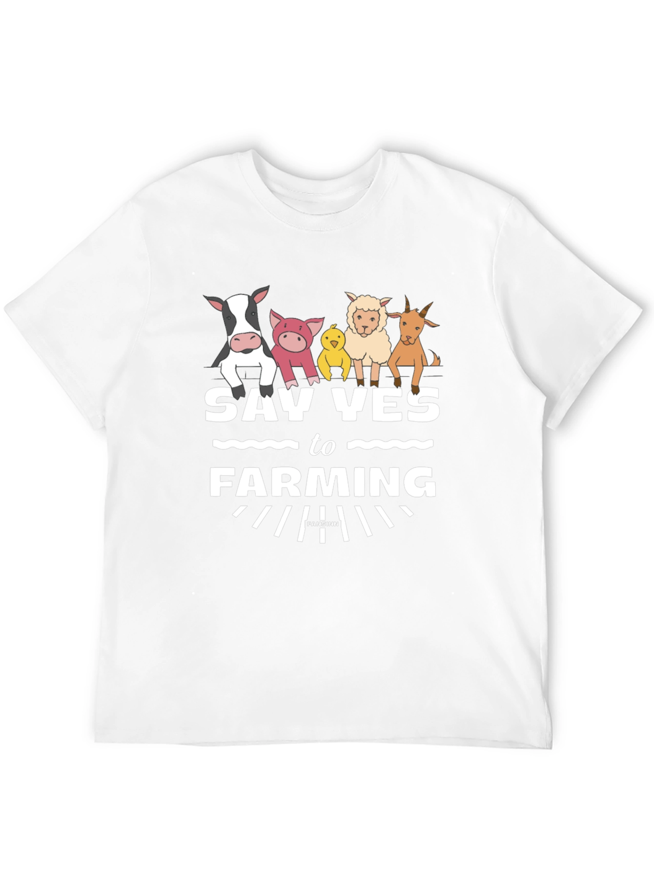 Say Yes to Farming Graphic T-Shirt