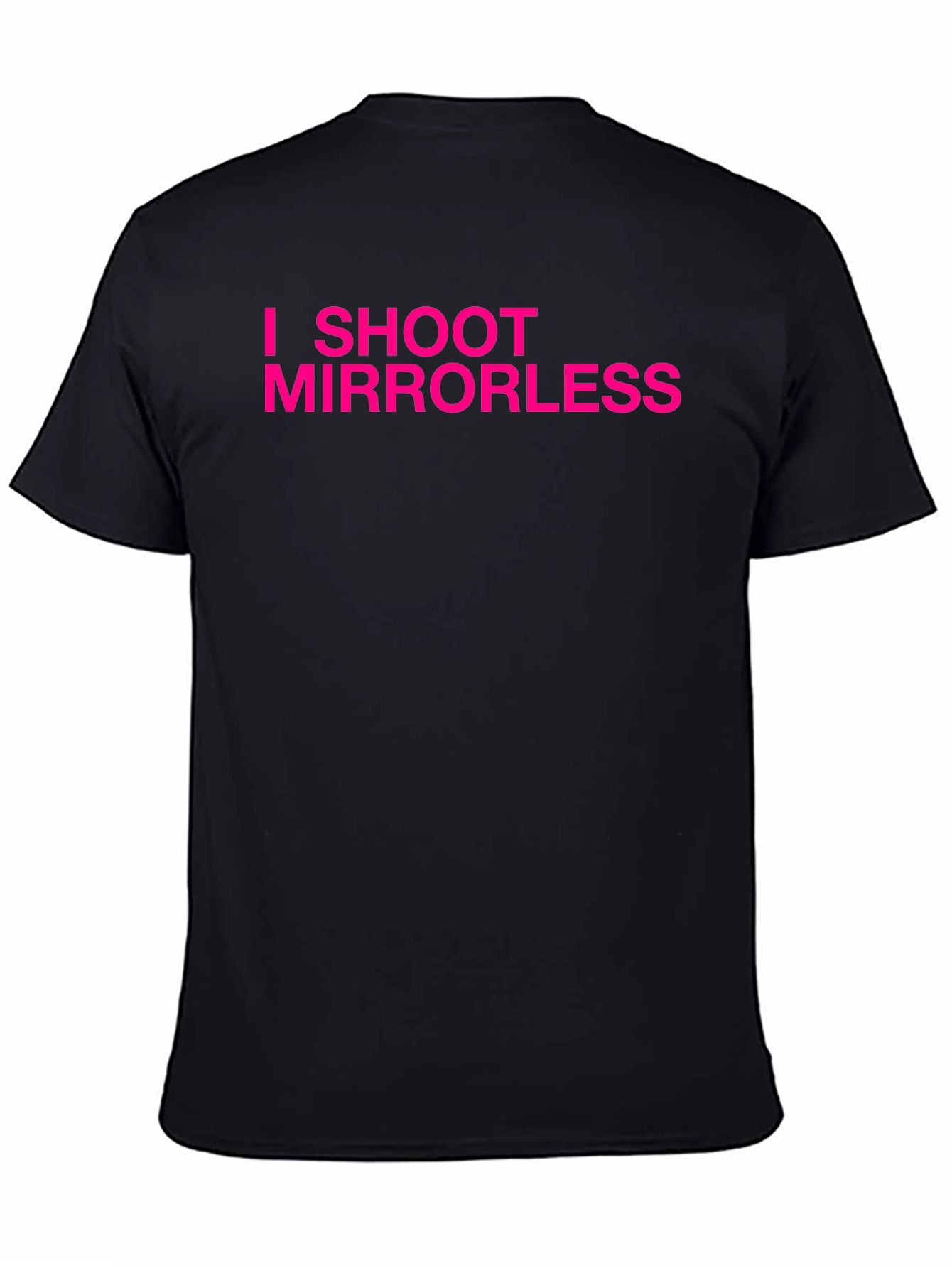 I Shoot Mirrorless T-Shirt - Photographer Apparel