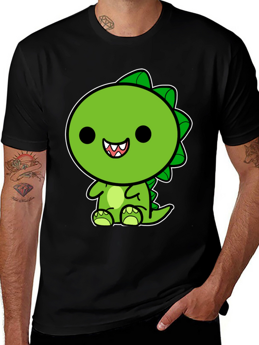 Cute Kawaii Dinosaur Graphic T-Shirt