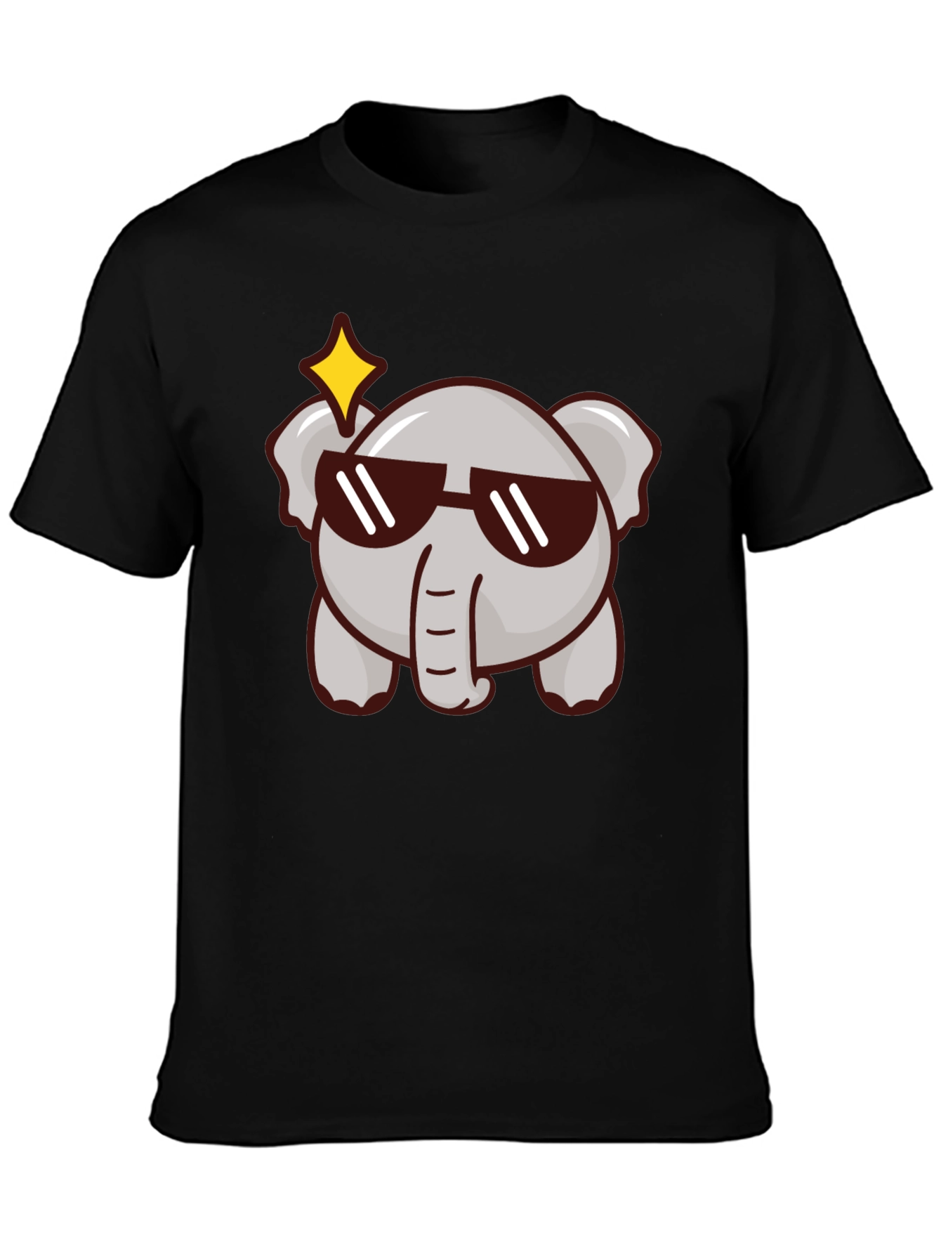 Cool Elephant Graphic Tee