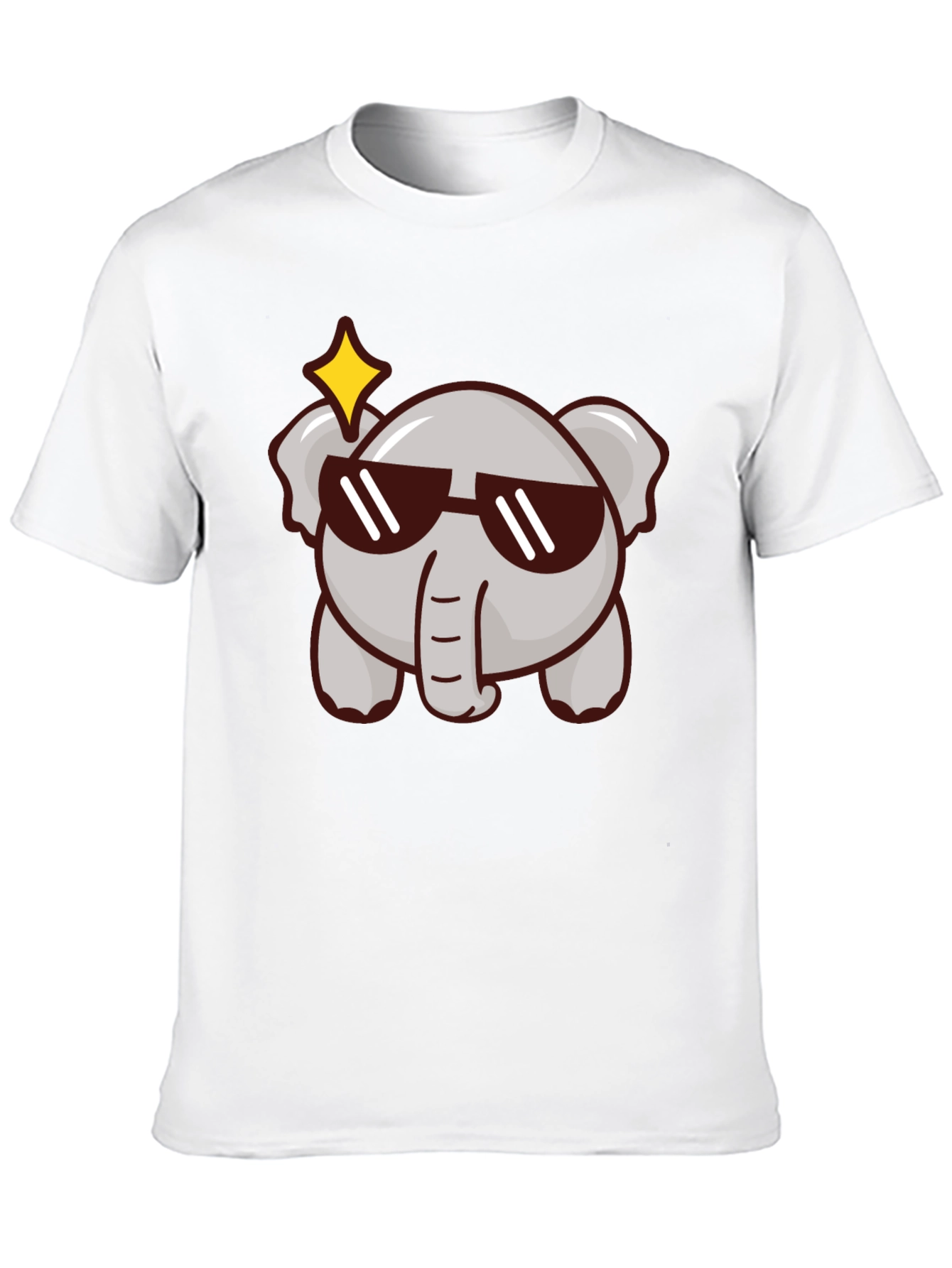 Cool Elephant Graphic Tee