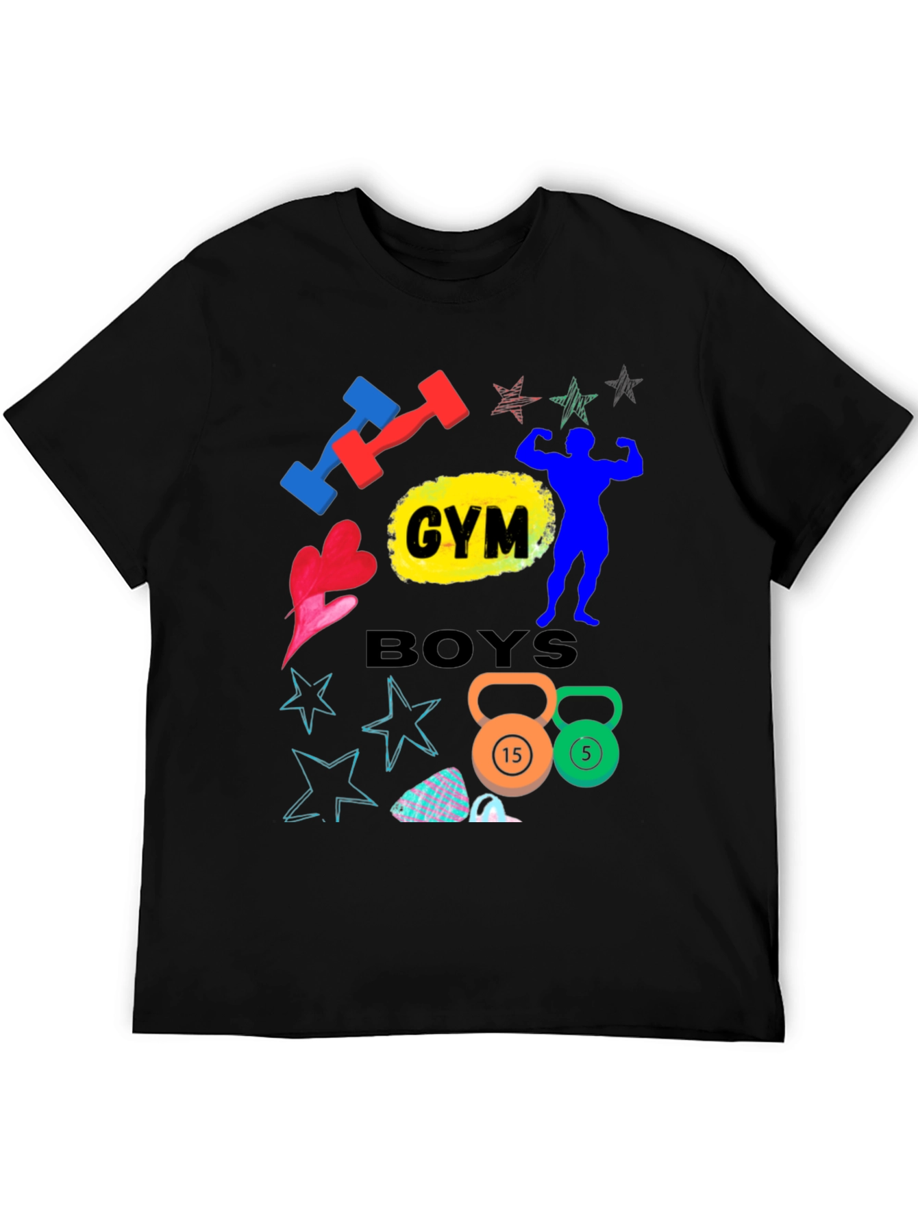 Gym Boys Graphic T-Shirt - Workout Apparel