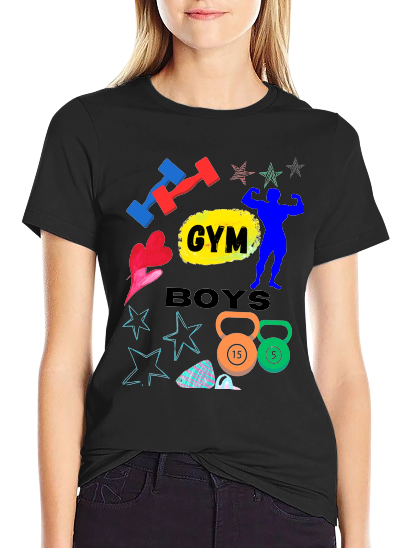 Gym Boys Graphic T-Shirt - Workout Apparel