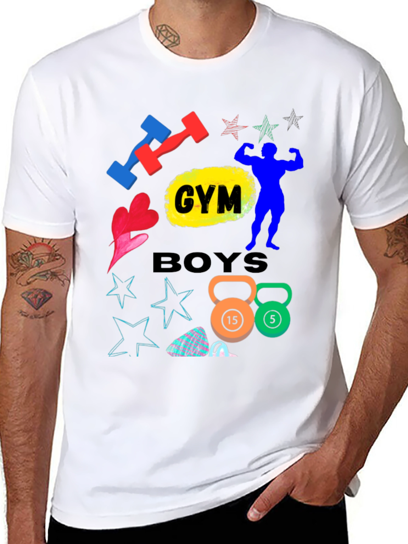 Gym Boys Graphic T-Shirt - Workout Apparel