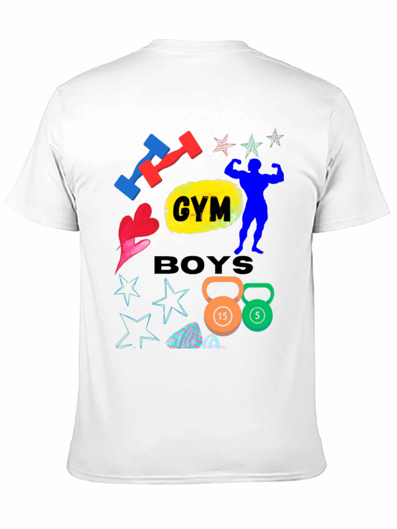 Gym Boys Graphic T-Shirt - Workout Apparel