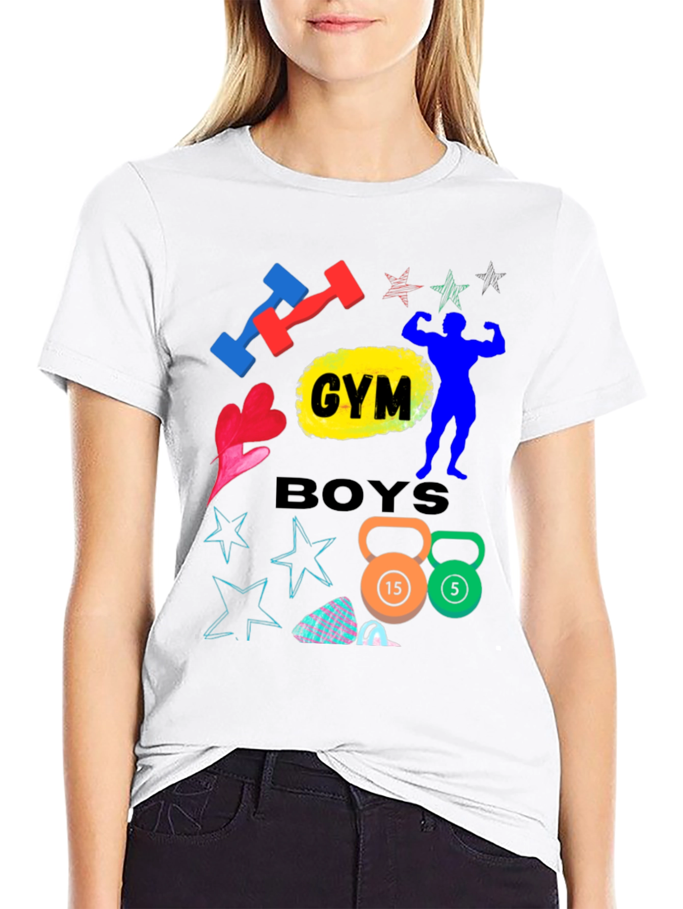 Gym Boys Graphic T-Shirt - Workout Apparel