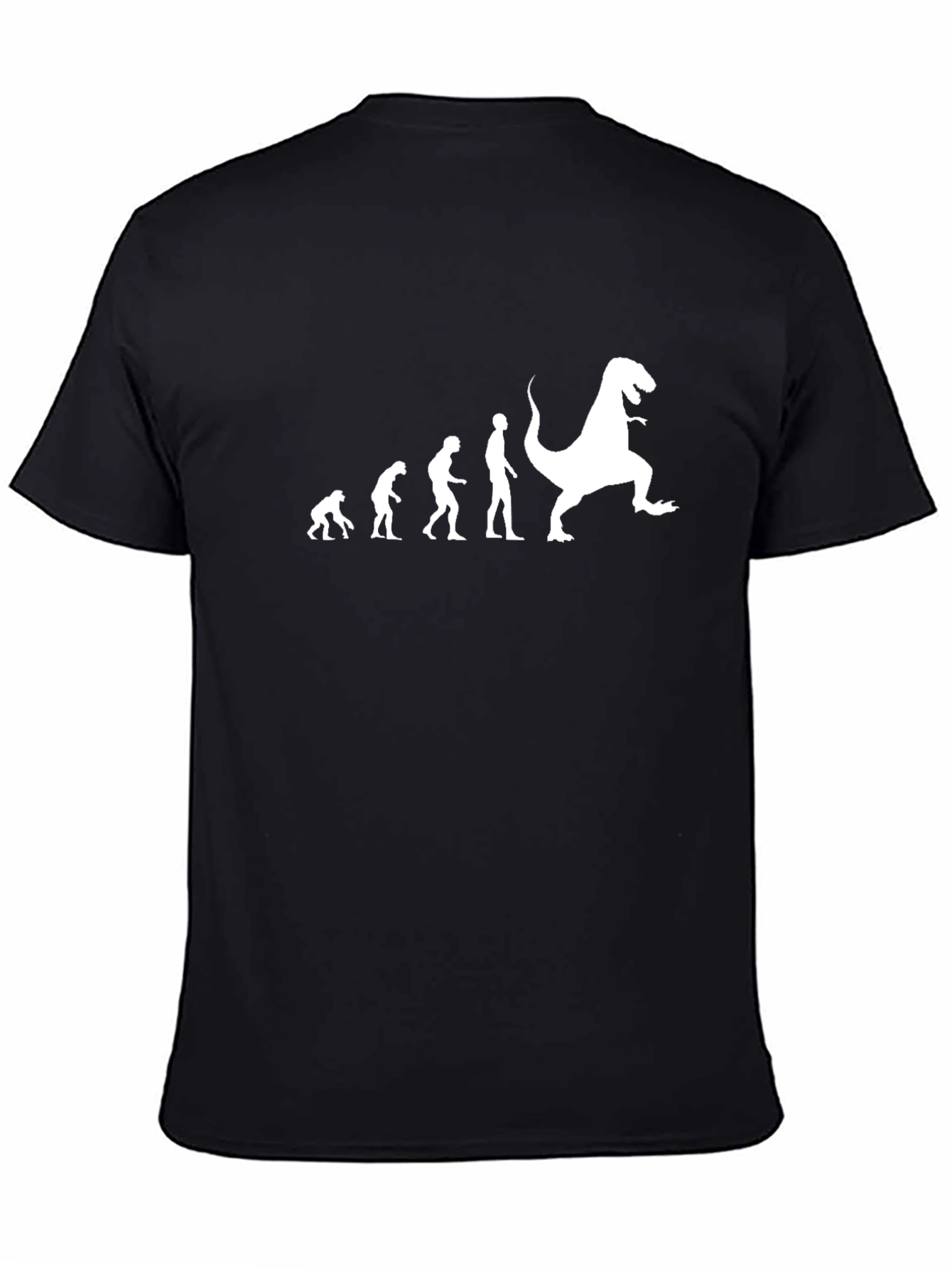 Evolution T-Shirt: From Ape to T-Rex