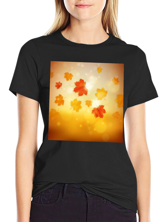 Autumn Leaves T-Shirt - Seasonal Style