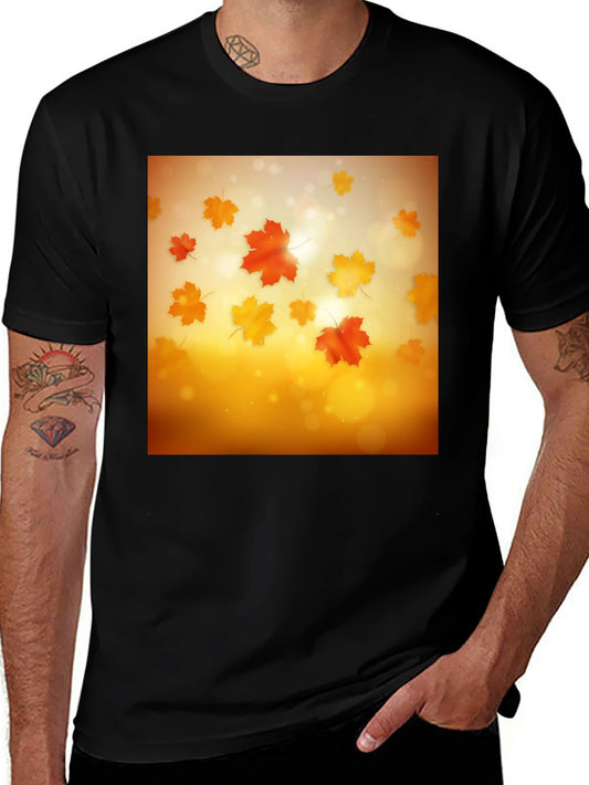 Autumn Leaves T-Shirt - Seasonal Style