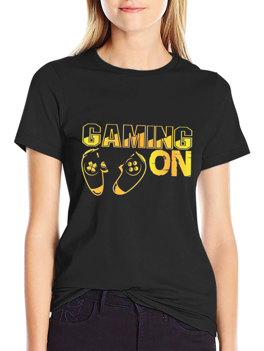 Gaming On T-Shirt - Black Gamer Tee
