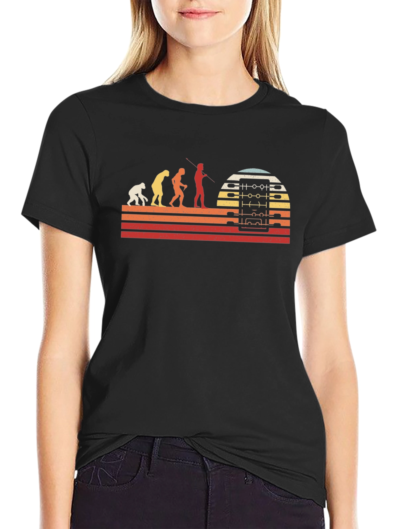 Evolution of Fishing T-Shirt