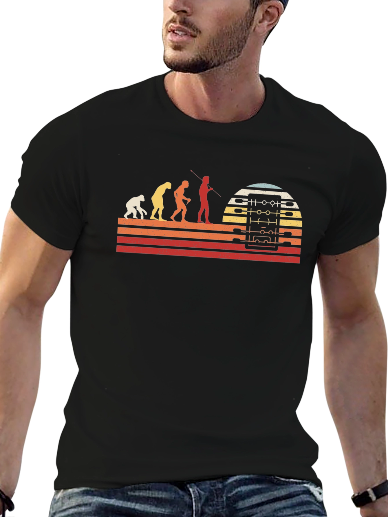 Evolution of Fishing T-Shirt
