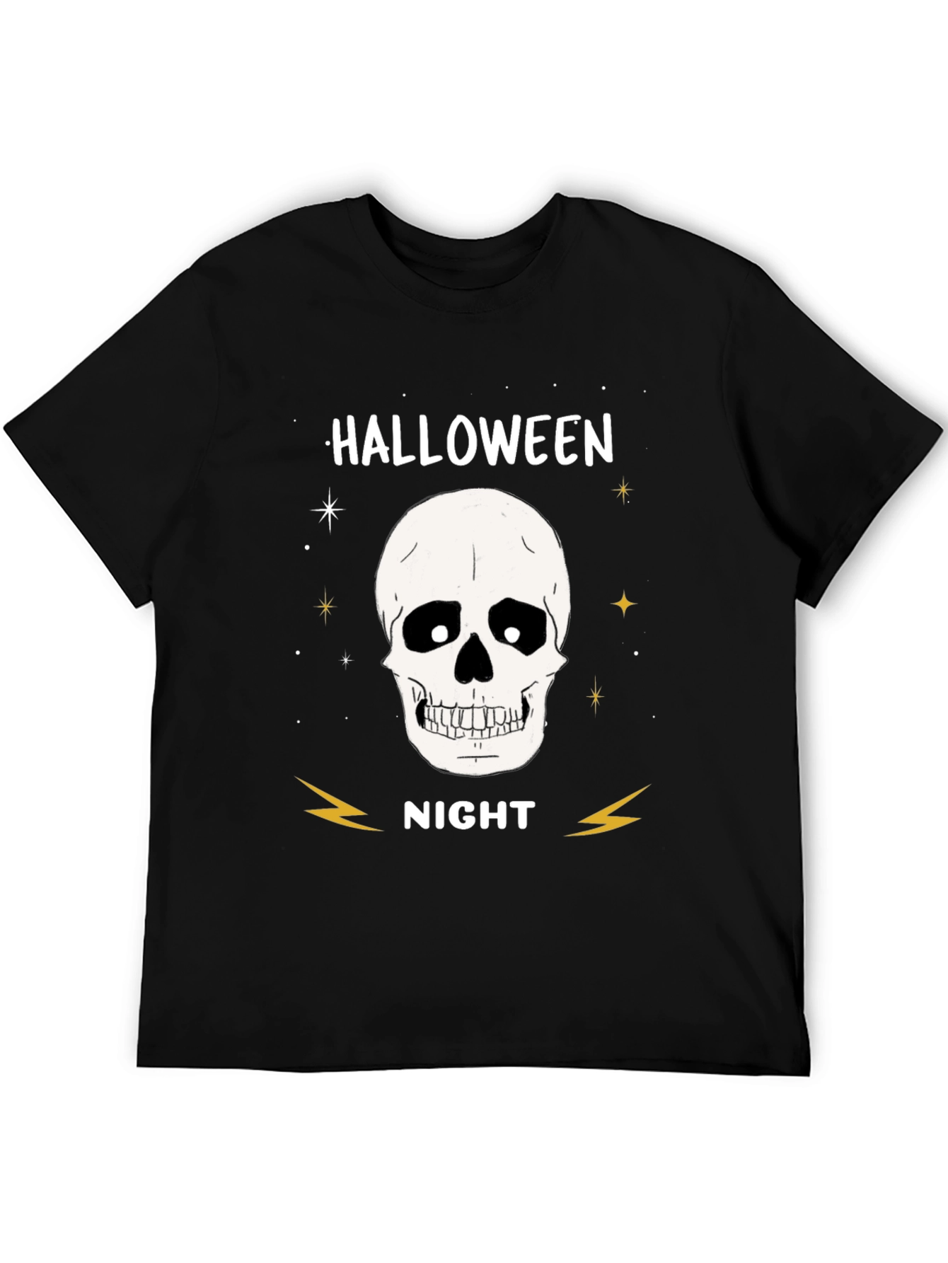 Halloween Night Skull Graphic Tee