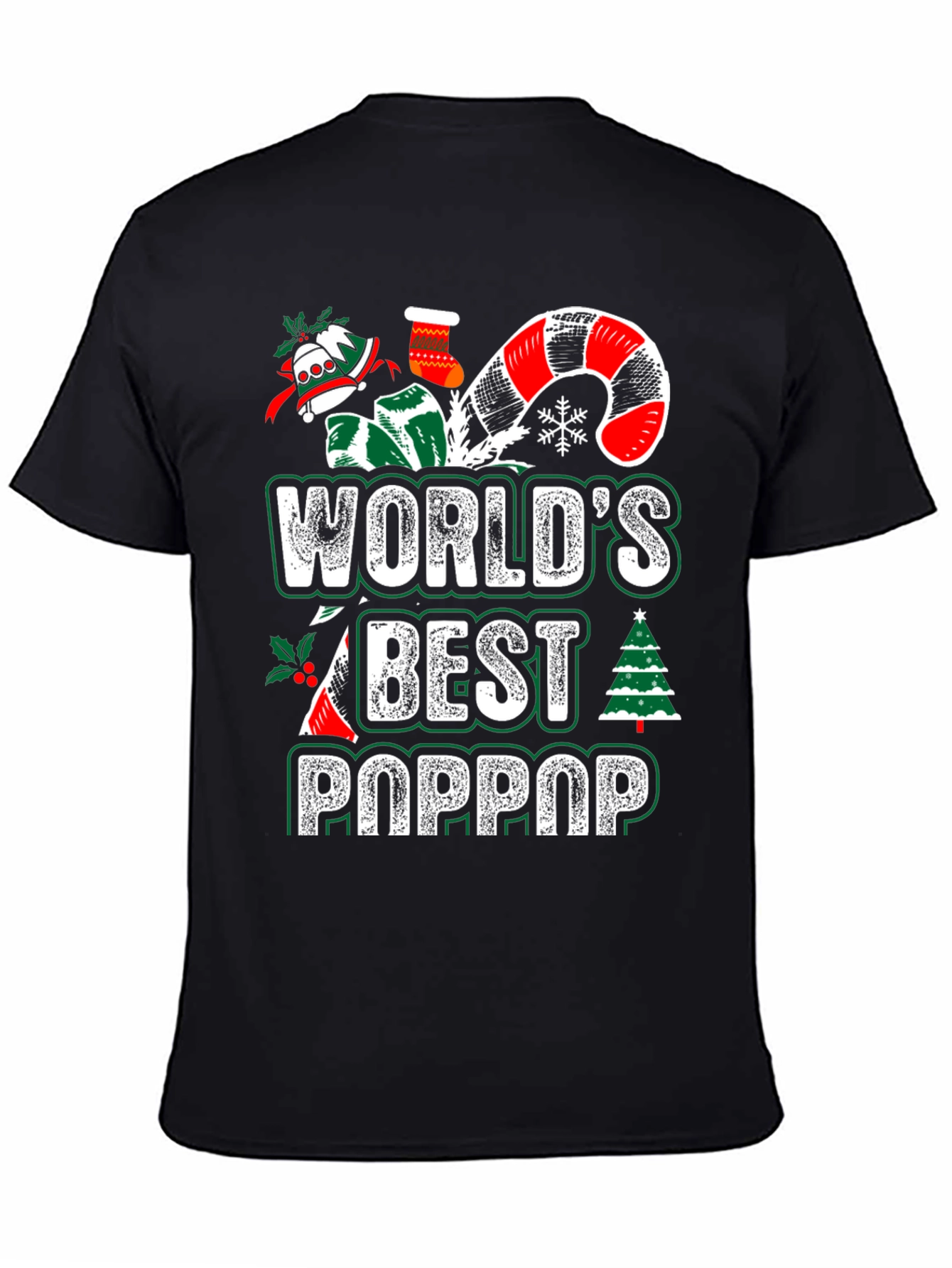 Worlds Best Poppop Holiday T-Shirt