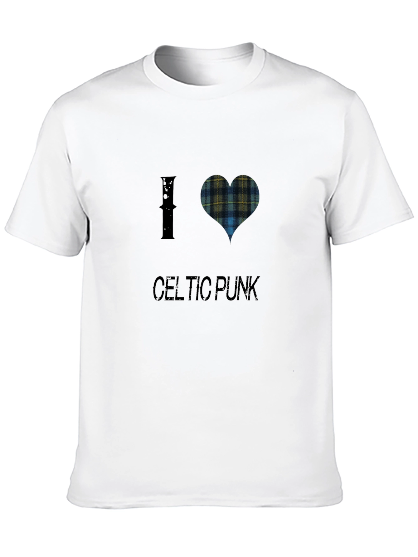 I Love Celtic Punk T-Shirt - Black