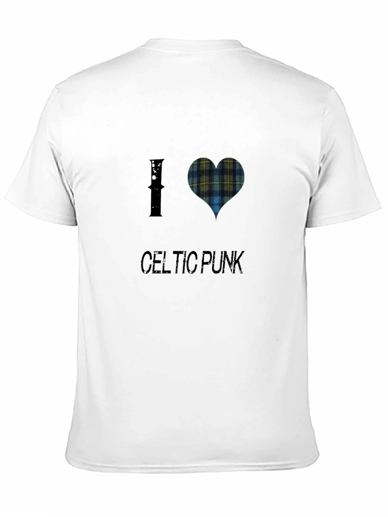 I Love Celtic Punk T-Shirt - Black