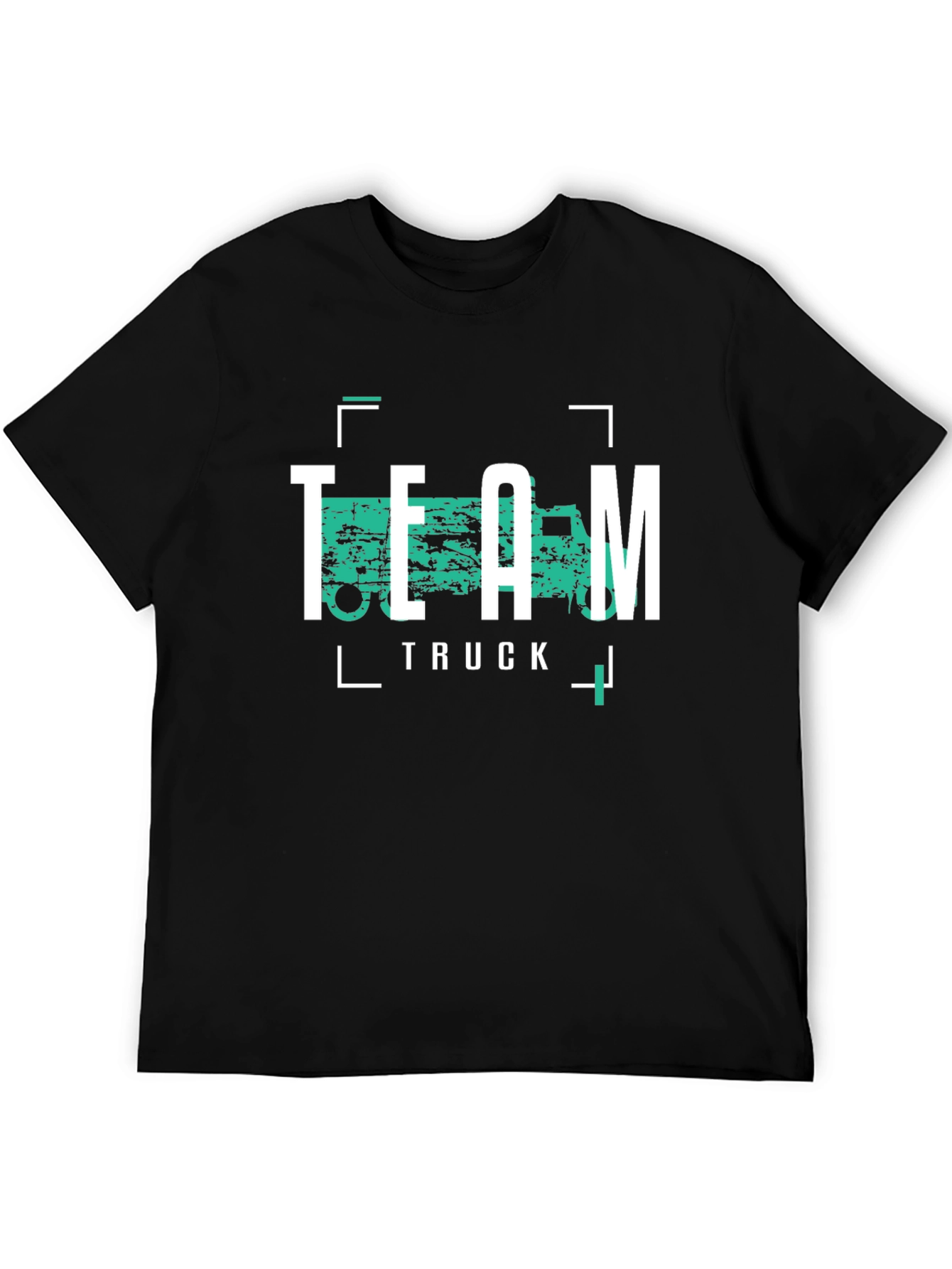 Team Truck Graphic Tee - Cool Black T-Shirt
