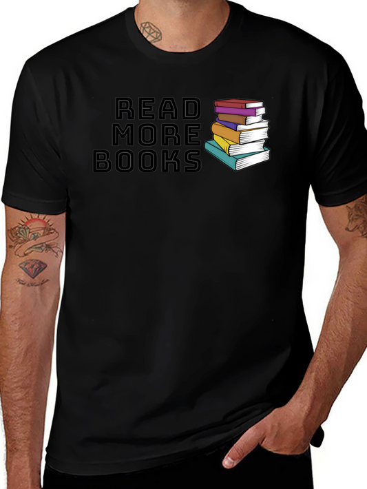 Read More Books Graphic Tee - Book Lover Shirt