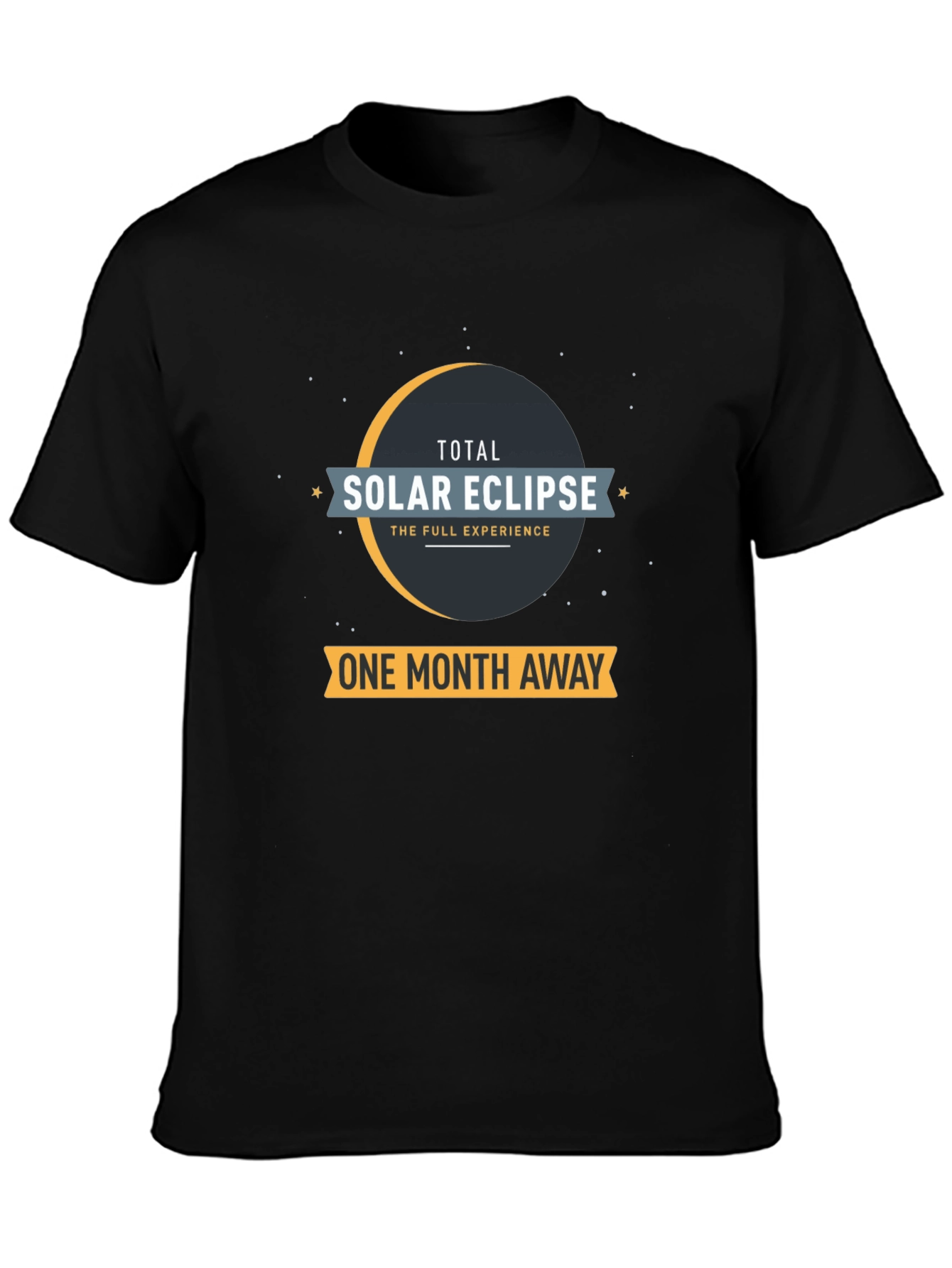 Total Solar Eclipse T-Shirt - One Month Away