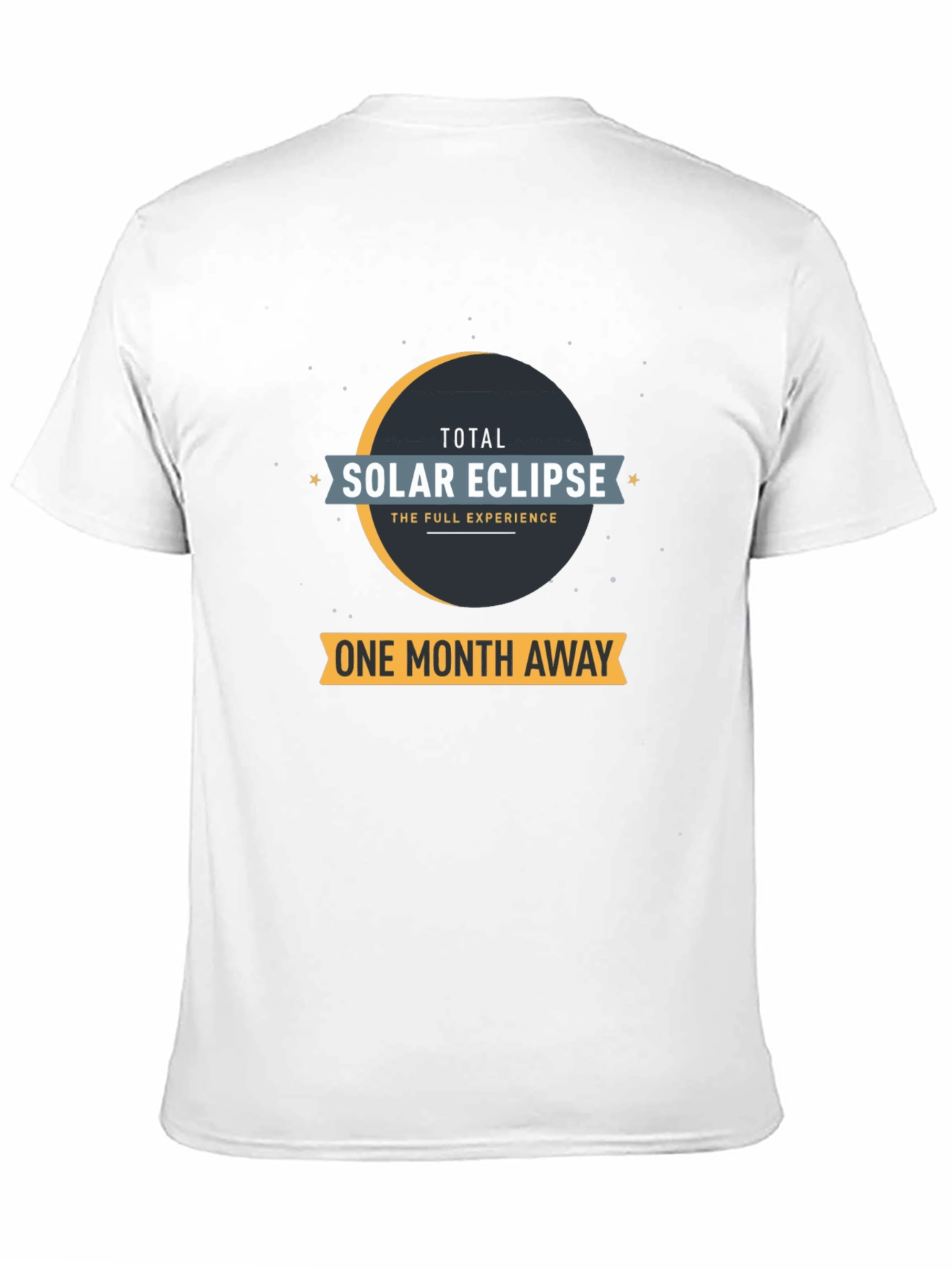 Total Solar Eclipse T-Shirt - One Month Away