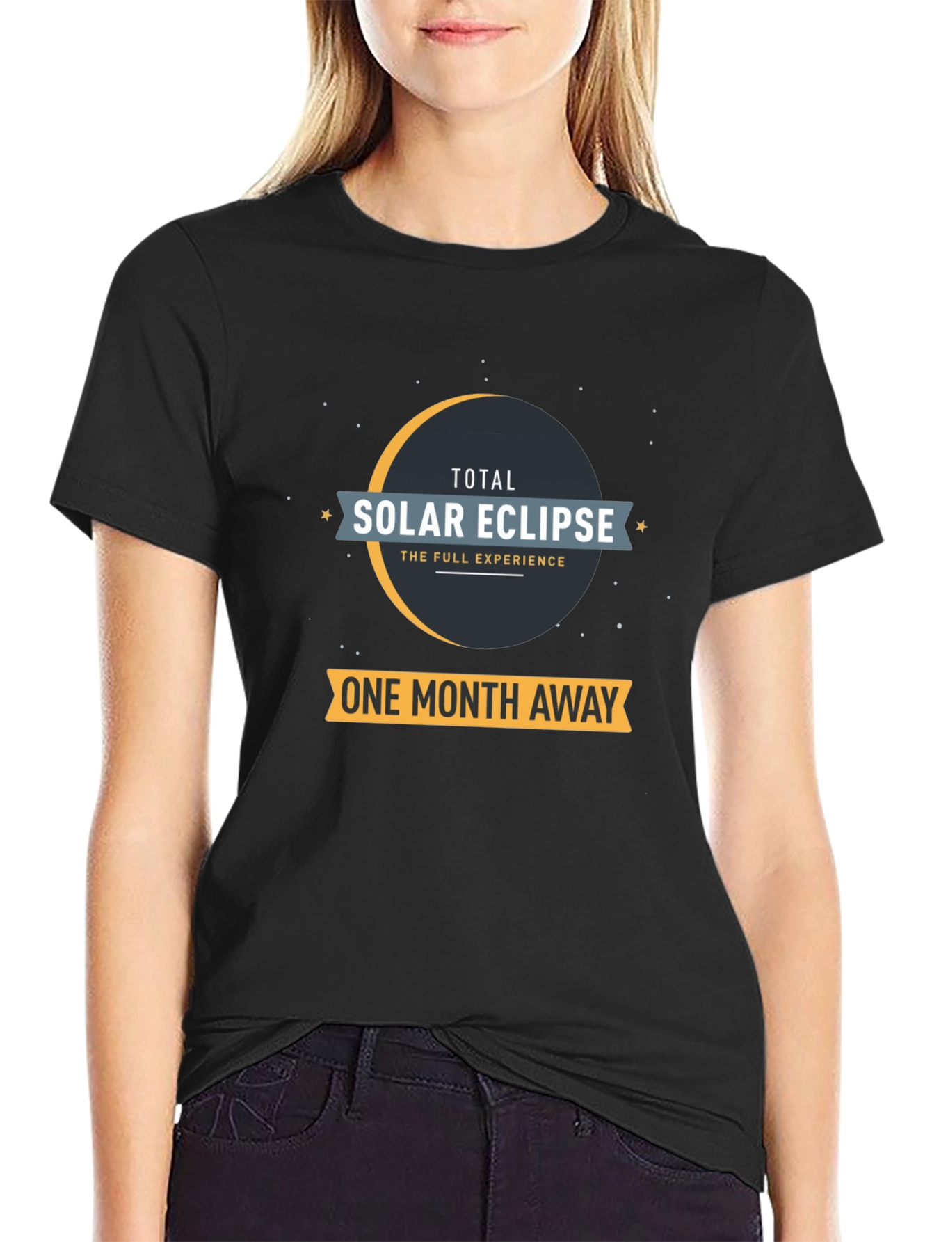 Total Solar Eclipse T-Shirt - One Month Away