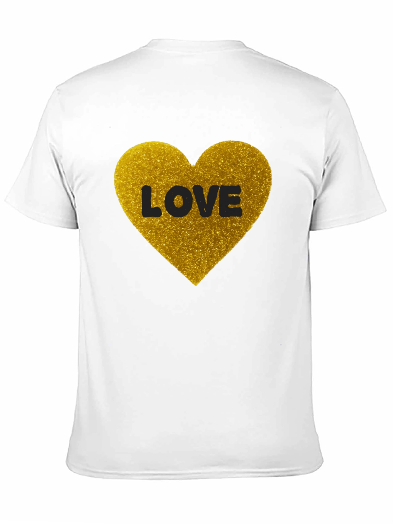 Love Heart Graphic T-Shirt - Gildan Softstyle