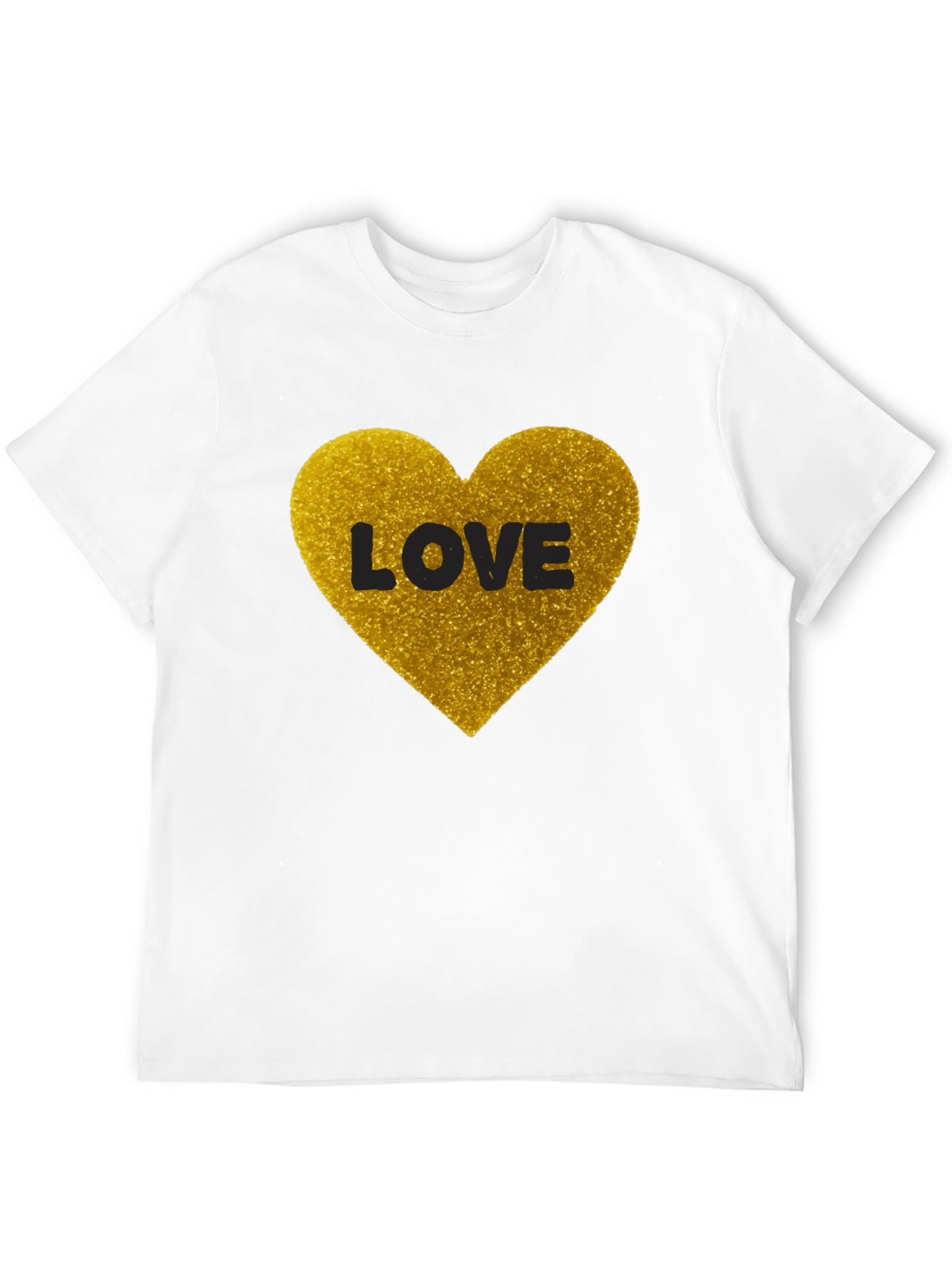 Love Heart Graphic T-Shirt - Gildan Softstyle