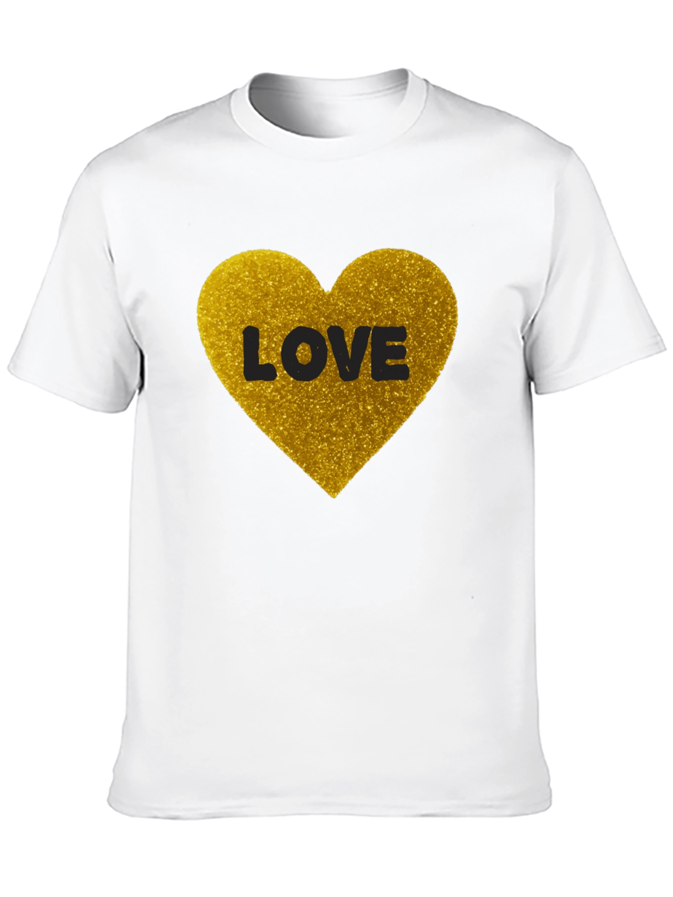 Love Heart Graphic T-Shirt - Gildan Softstyle