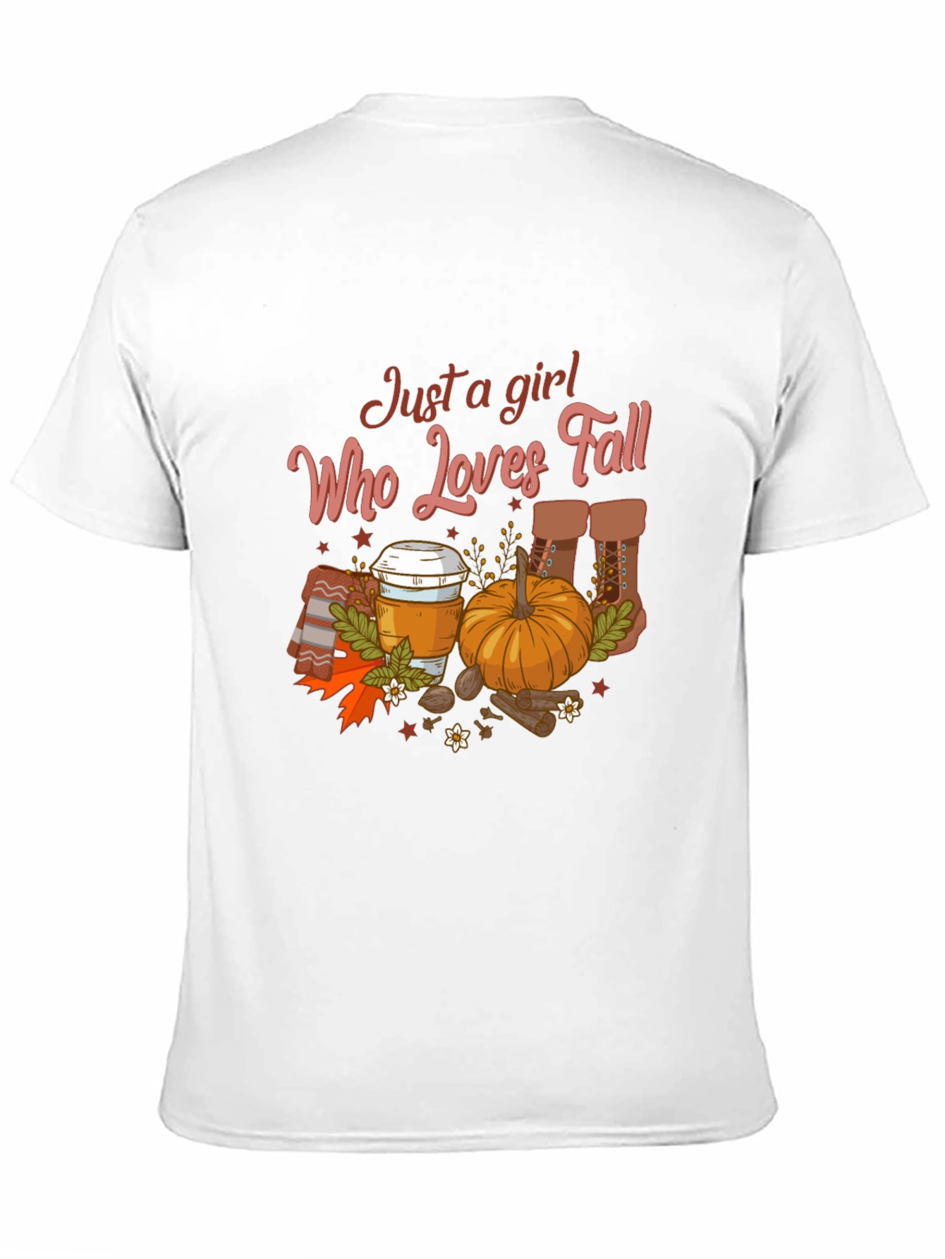 Just a Girl Who Loves Fall T-Shirt