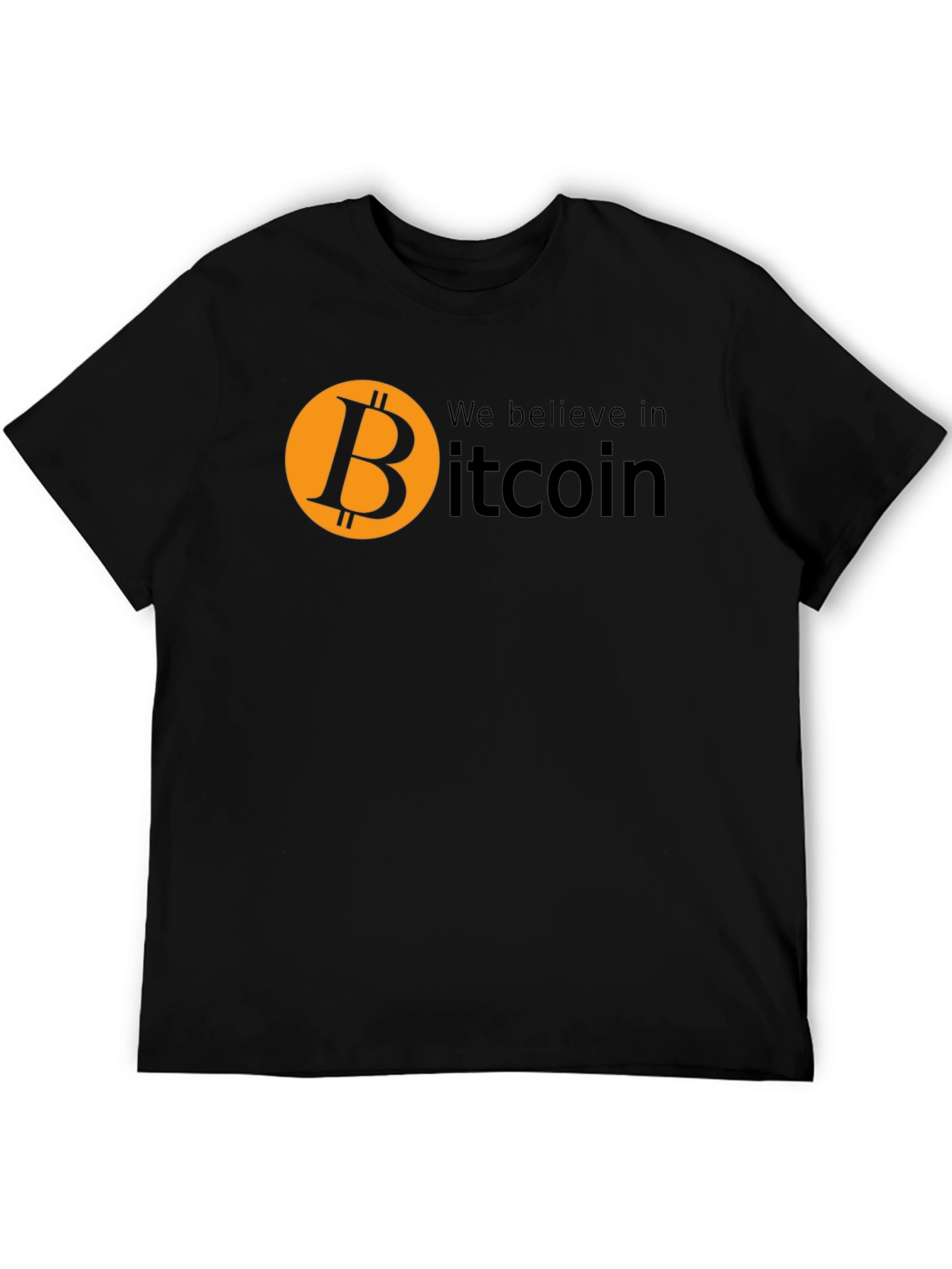 Bitcoin Believer Black T-Shirt
