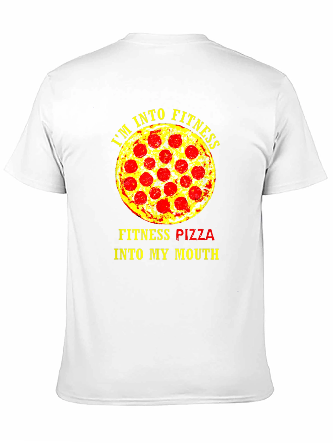 Fitness Pizza T-Shirt - Funny Gym Workout Tee
