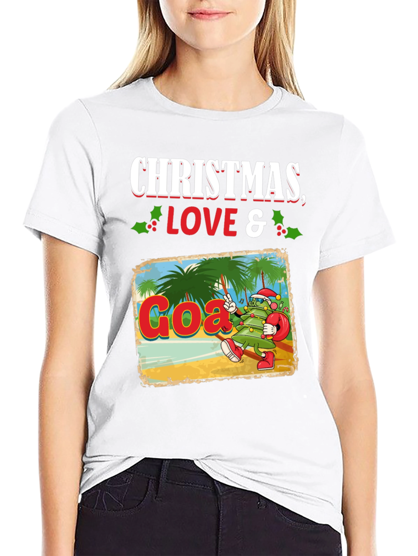 Christmas Love & Goa T-Shirt